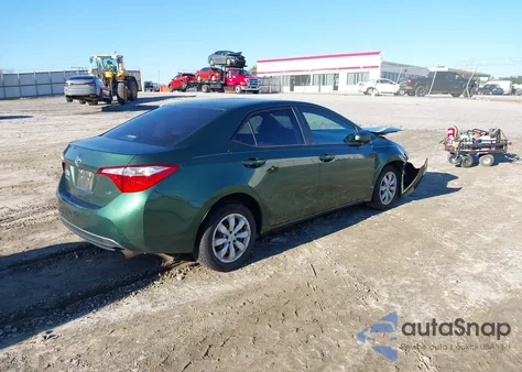 2016 Toyota Corolla Le z USA, uszkodzony, nr VIN 2T1BURHE1GC689354